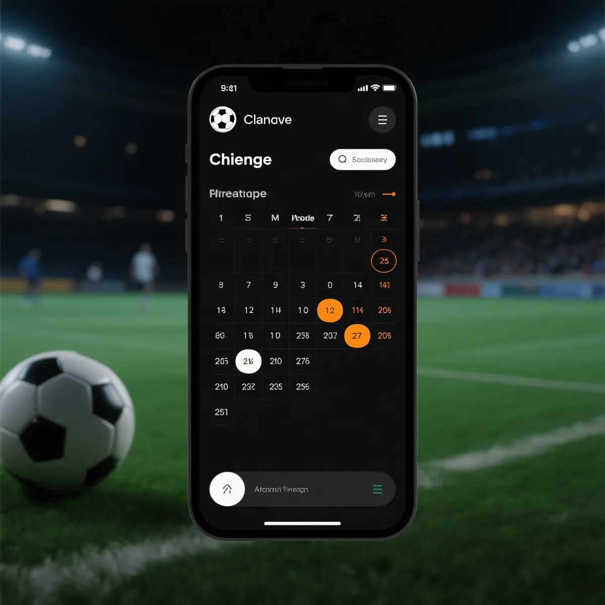 世界杯APP界面示意图